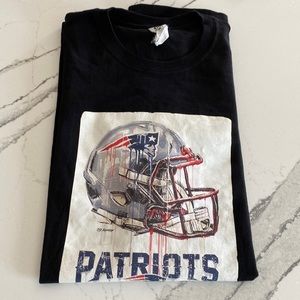 New England Patriots Helmet T Shirt 3 XL